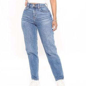 fashion nova “i got it from my mama” jeans
